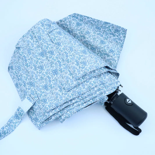 Bags Garden Paraguas Paraguas Floral Bags Garden Hibisco Compacto con Apertura y Retro-Cierre Automático Bags Garden