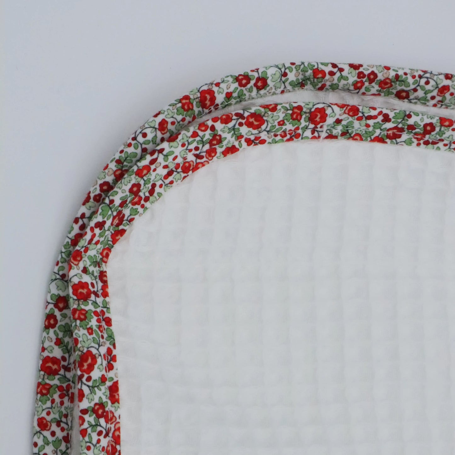 Poncho gofre crudo Red Garden
