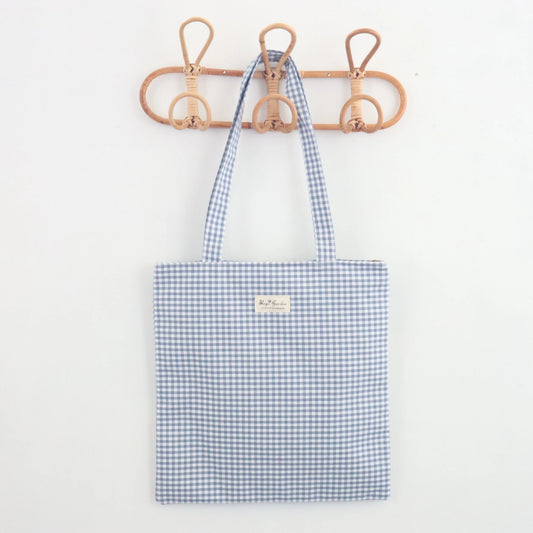 Bags Garden tote bag Tote bag de algodon Vichy Marino Bags Garden Bags Garden