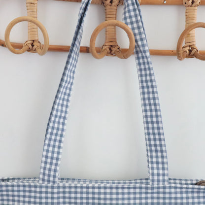 Bags Garden tote bag Tote bag de algodon Vichy Marino Bags Garden Bags Garden