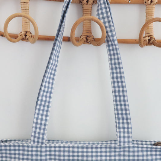 Bags Garden tote bag Tote bag de algodon Vichy Marino Bags Garden Bags Garden