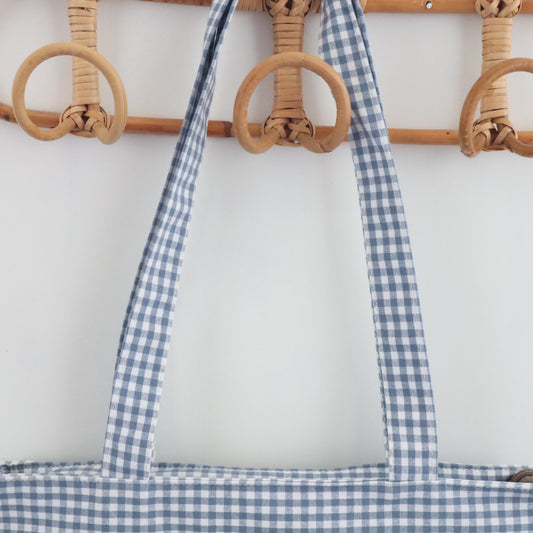 Bags Garden tote bag Tote bag de algodon Vichy Marino Bags Garden Bags Garden