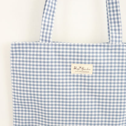 Bags Garden tote bag Tote bag de algodon Vichy Marino Bags Garden Bags Garden