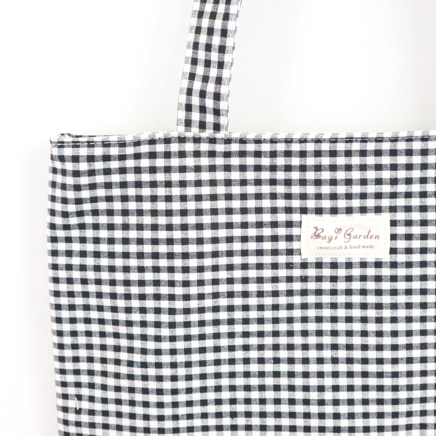 Bags Garden tote bag Tote bag de algodon Vichy Negro Bags Garden Bags Garden