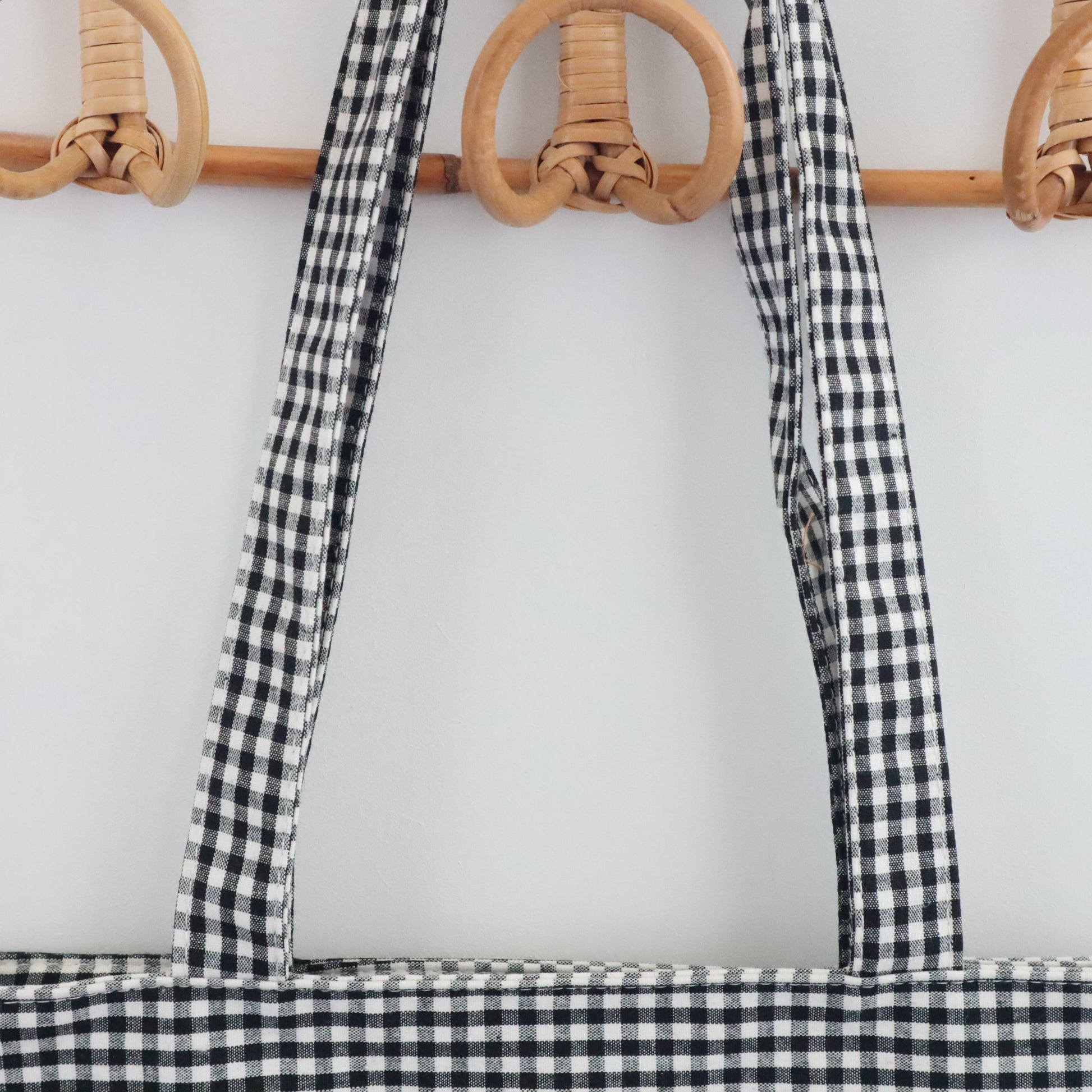 Bags Garden tote bag Tote bag de algodon Vichy Negro Bags Garden Bags Garden