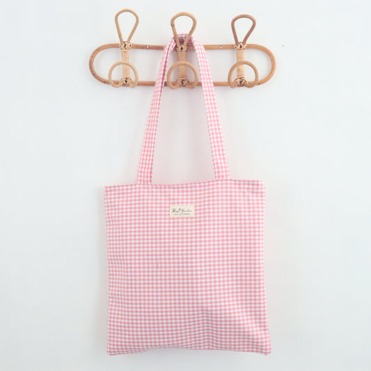 Bags Garden tote bag Tote bag de algodon Vichy Rosa Bags Garden Bags Garden