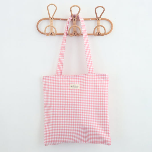 Bags Garden tote bag Tote bag de algodon Vichy Rosa Bags Garden Bags Garden