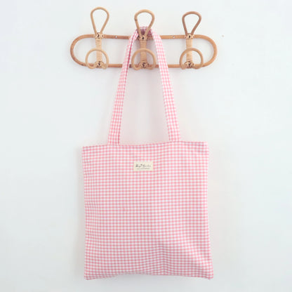 Bags Garden tote bag Tote bag de algodon Vichy Rosa Bags Garden Bags Garden