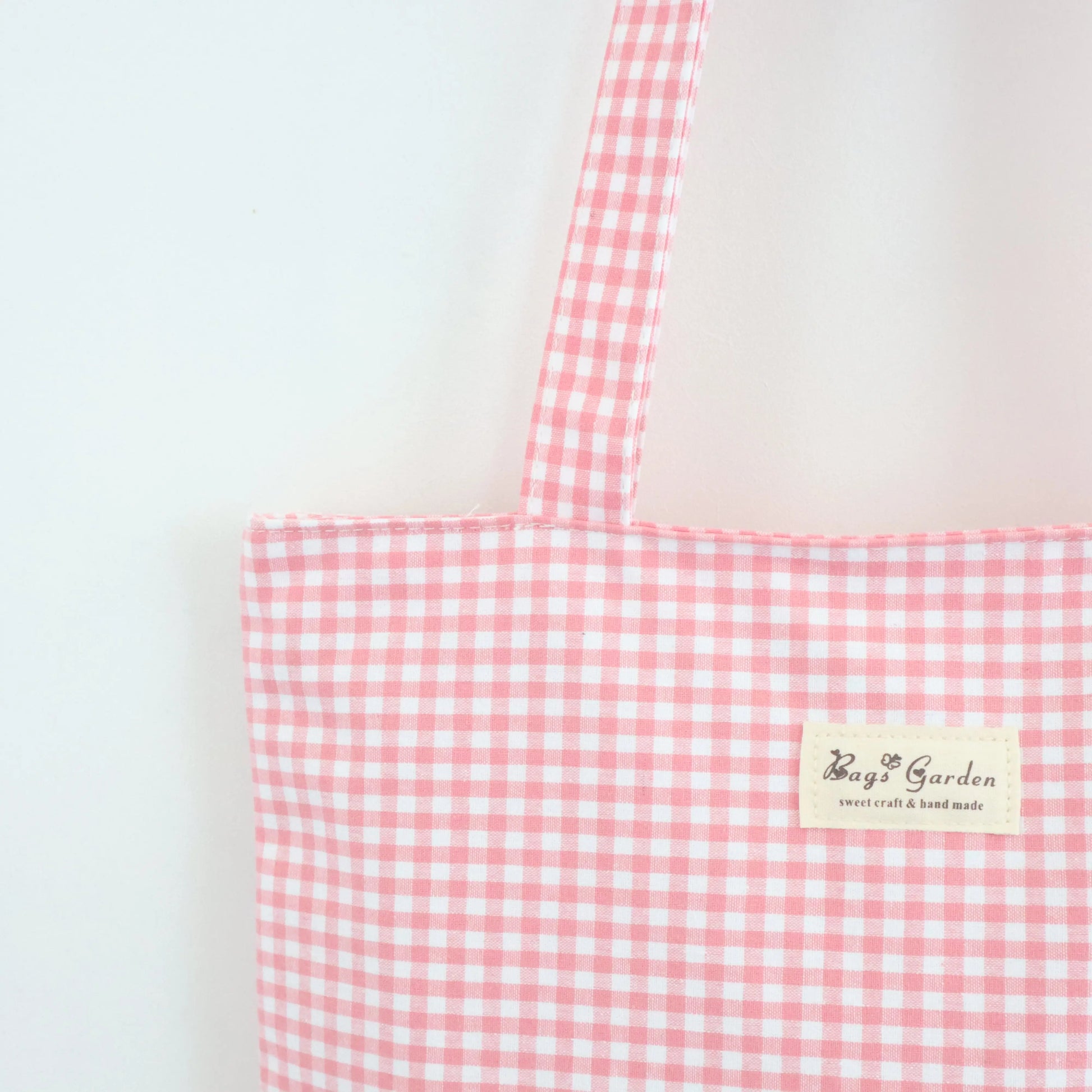 Bags Garden tote bag Tote bag de algodon Vichy Rosa Bags Garden Bags Garden