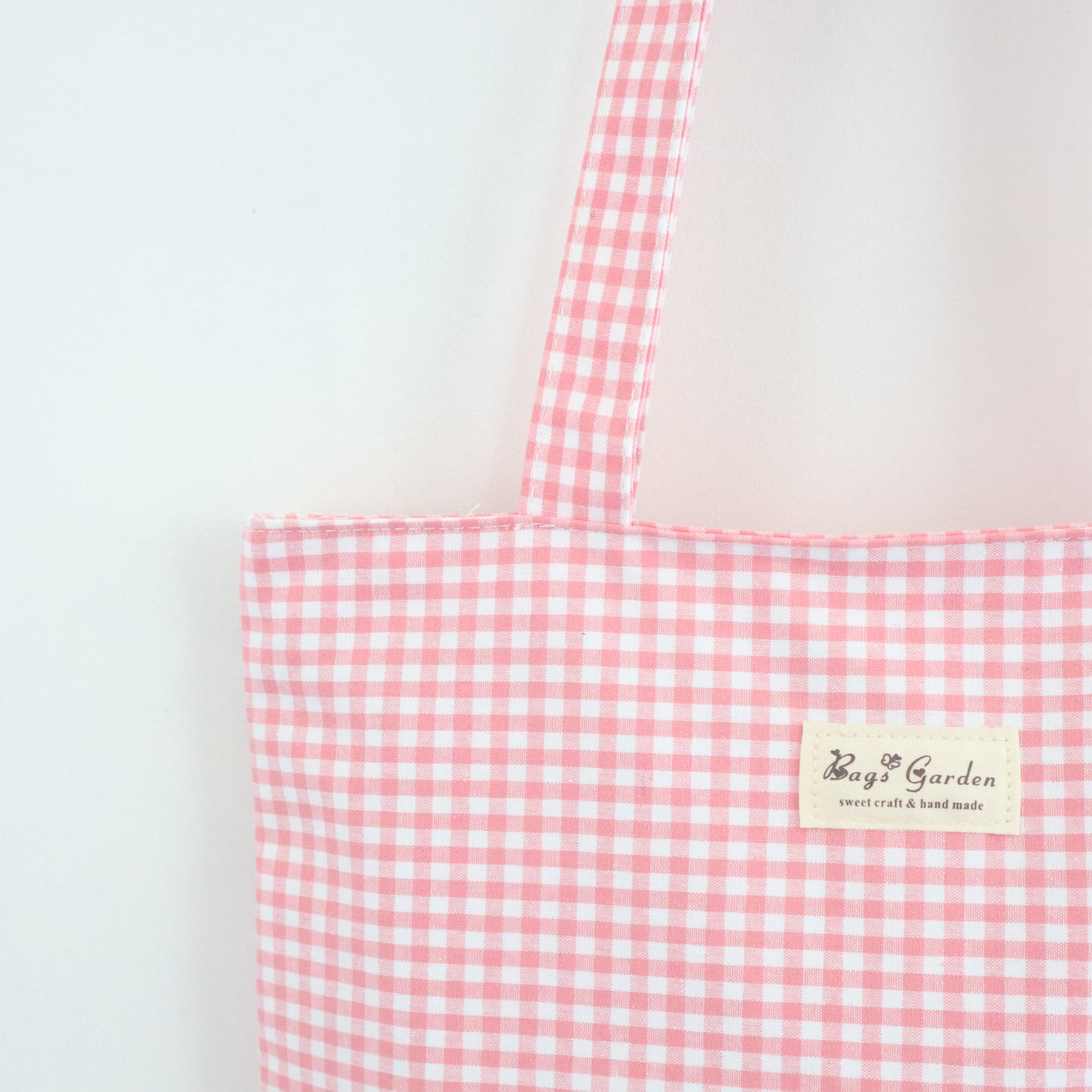 Bags Garden tote bag Tote bag de algodon Vichy Rosa Bags Garden Bags Garden