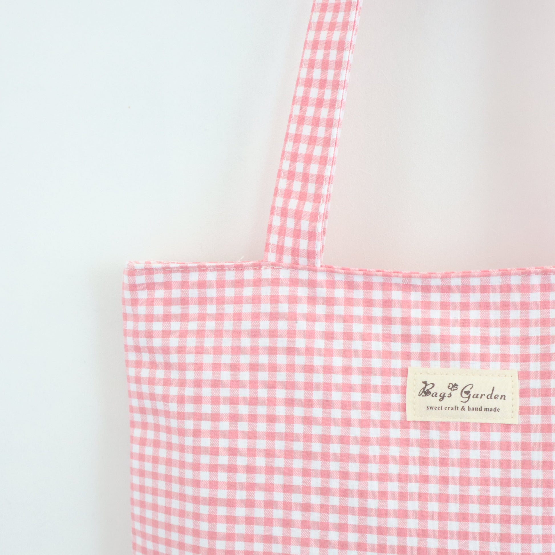 Bags Garden tote bag Tote bag de algodon Vichy Rosa Bags Garden Bags Garden