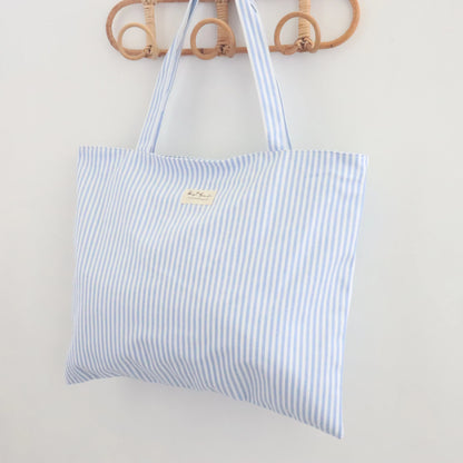 Bags Garden tote bag Tote bag shopper de algodon Rayas Azulado Bags Garden Bags Garden
