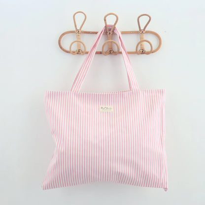 Bags Garden tote bag Tote bag shopper de algodon Rayas Empolvado Bags Garden Bags Garden