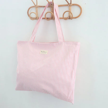 Bags Garden tote bag Tote bag shopper de algodon Rayas Empolvado Bags Garden Bags Garden