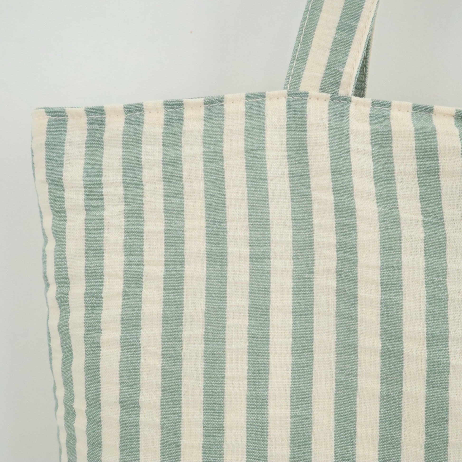 Bags Garden tote bag Tote bag shopper de algodon Rayas Seercucker Mint Bags Garden Bags Garden