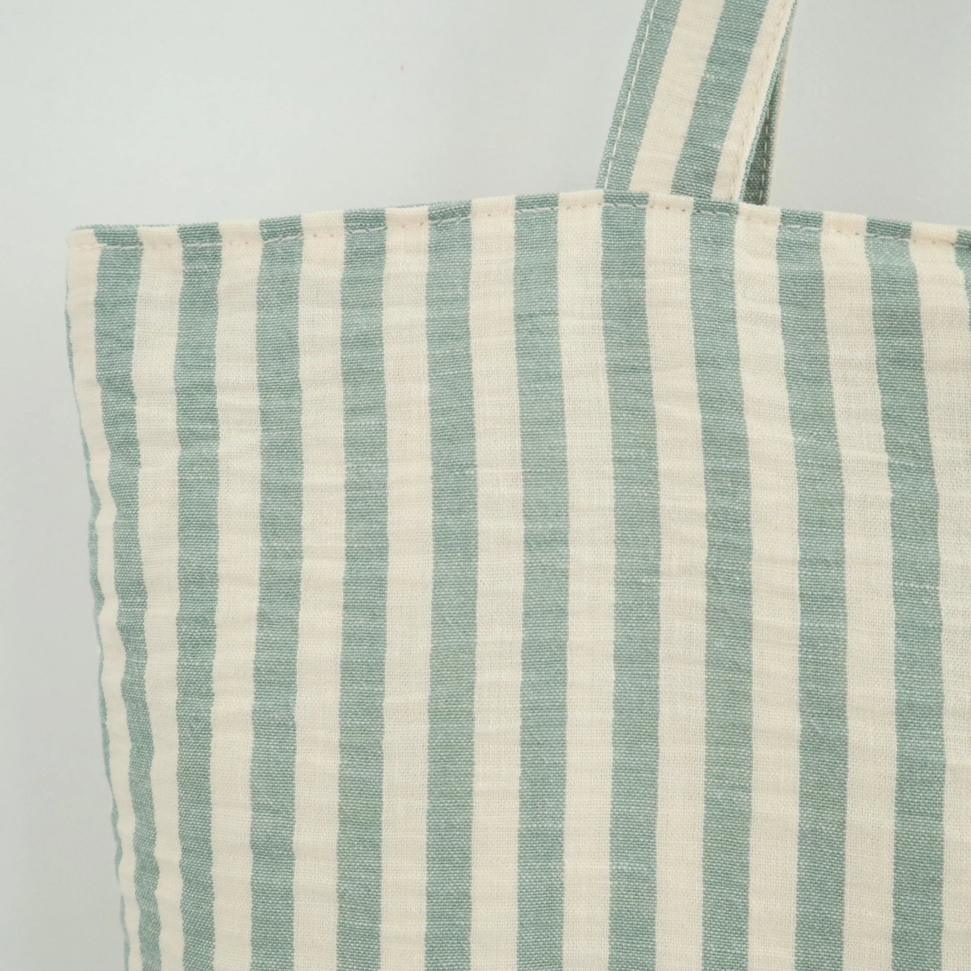 Bags Garden tote bag Tote bag shopper de algodon Rayas Seercucker Mint Bags Garden Bags Garden
