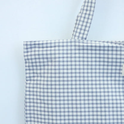 Tote bag shopper de algodon Vichy Denim Bags Garden