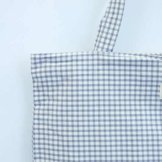 Tote bag shopper de algodon Vichy Denim Bags Garden