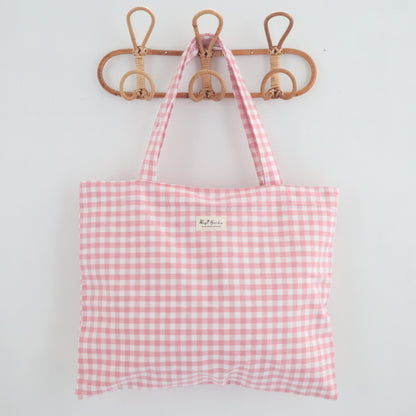 Bags Garden tote bag Tote bag shopper de algodon Vichy Rosa Bags Garden Bags Garden