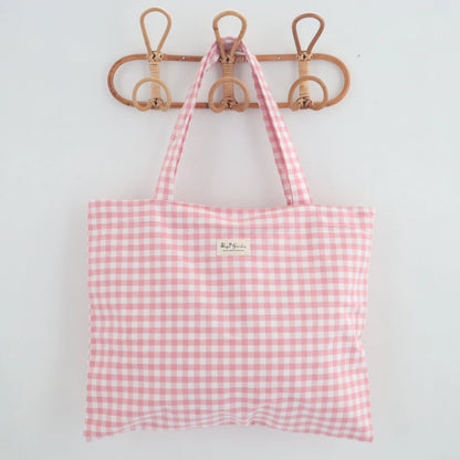 Bags Garden tote bag Tote bag shopper de algodon Vichy Rosa Bags Garden Bags Garden