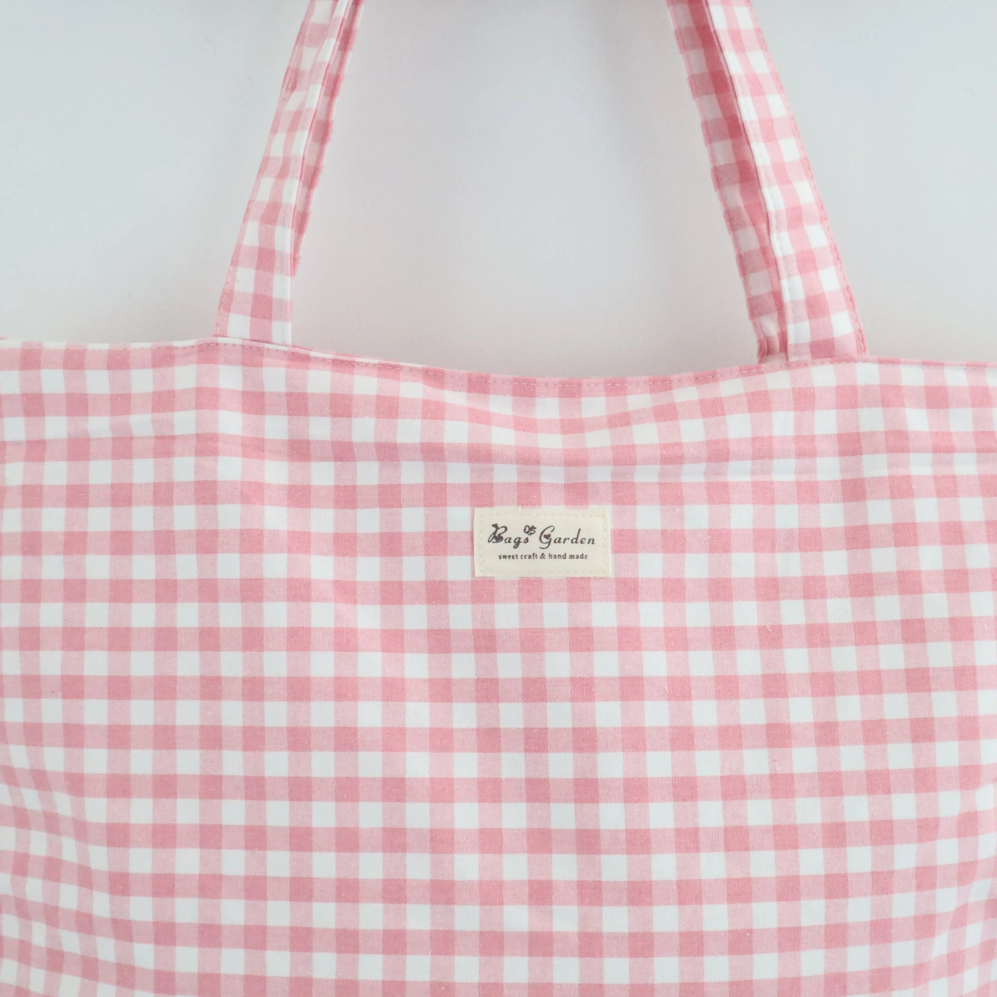 Bags Garden tote bag Tote bag shopper de algodon Vichy Rosa Bags Garden Bags Garden