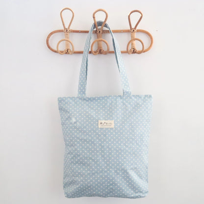 Bags Garden tote bag Tote bag waterproof Lunares Azulado Bags Garden Bags Garden