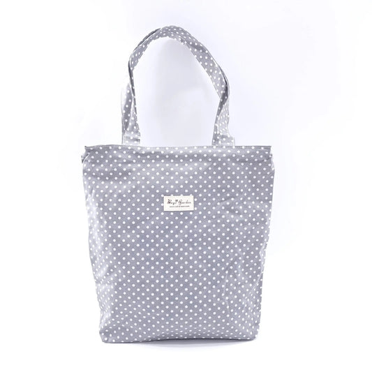 Bags Garden tote bag Tote bag waterproof Lunares Gris Bags Garden Bags Garden