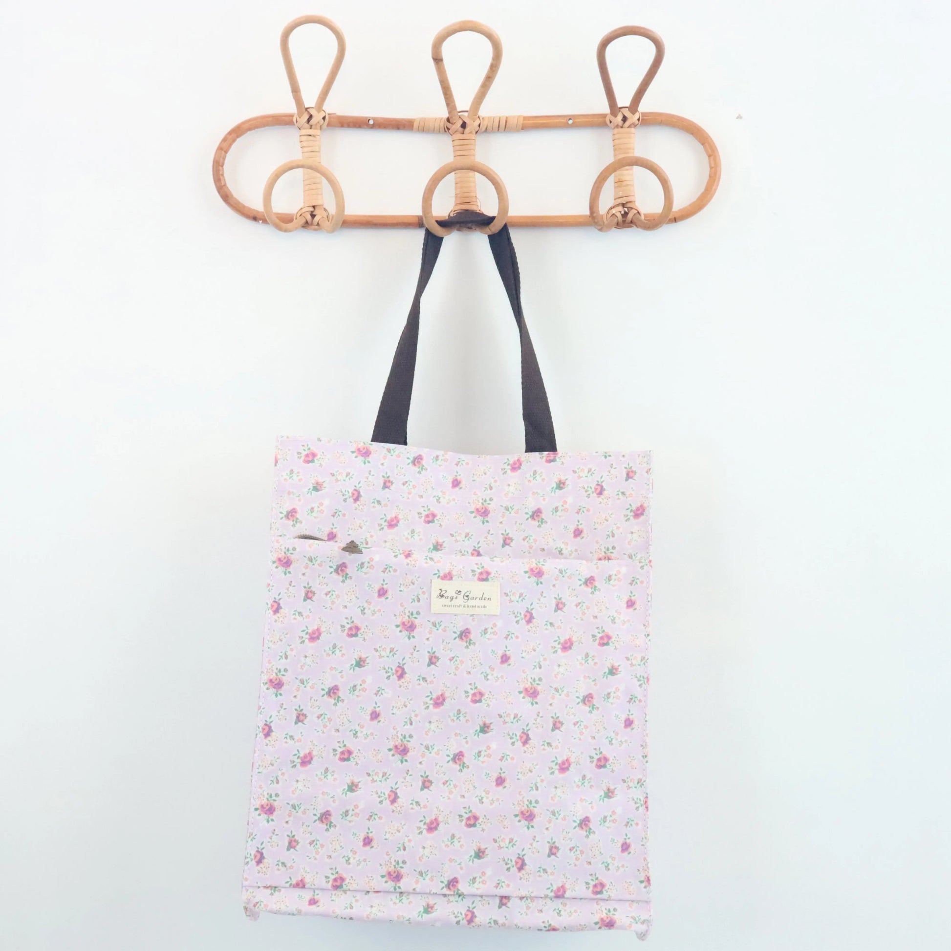 Bags Garden bolso de mano Tote de mano grande waterproof Frambuesa Bags Garden Bags Garden