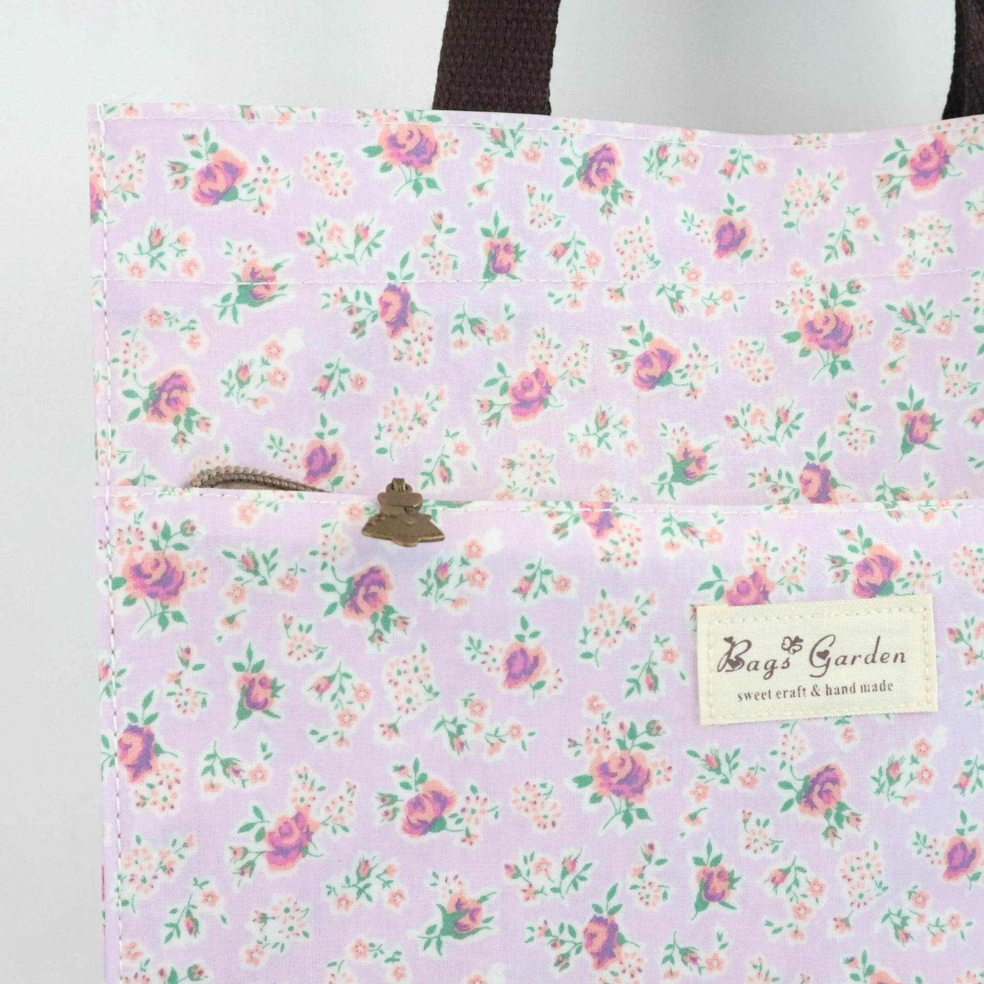 Bags Garden bolso de mano Tote de mano grande waterproof Frambuesa Bags Garden Bags Garden