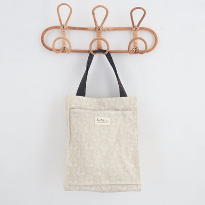 Bags Garden bolso de mano Tote de mano mediana waterproof Botánica beige Bags Garden Bags Garden