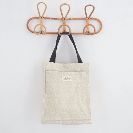 Bags Garden bolso de mano Tote de mano mediana waterproof Botánica beige Bags Garden Bags Garden