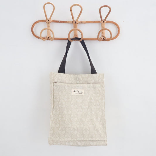 Bags Garden bolso de mano Tote de mano mediana waterproof Botánica beige Bags Garden Bags Garden