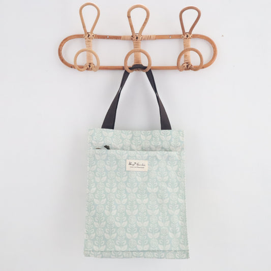 Bags Garden bolso de mano Tote de mano mediana waterproof Botánica mint Bags Garden Bags Garden