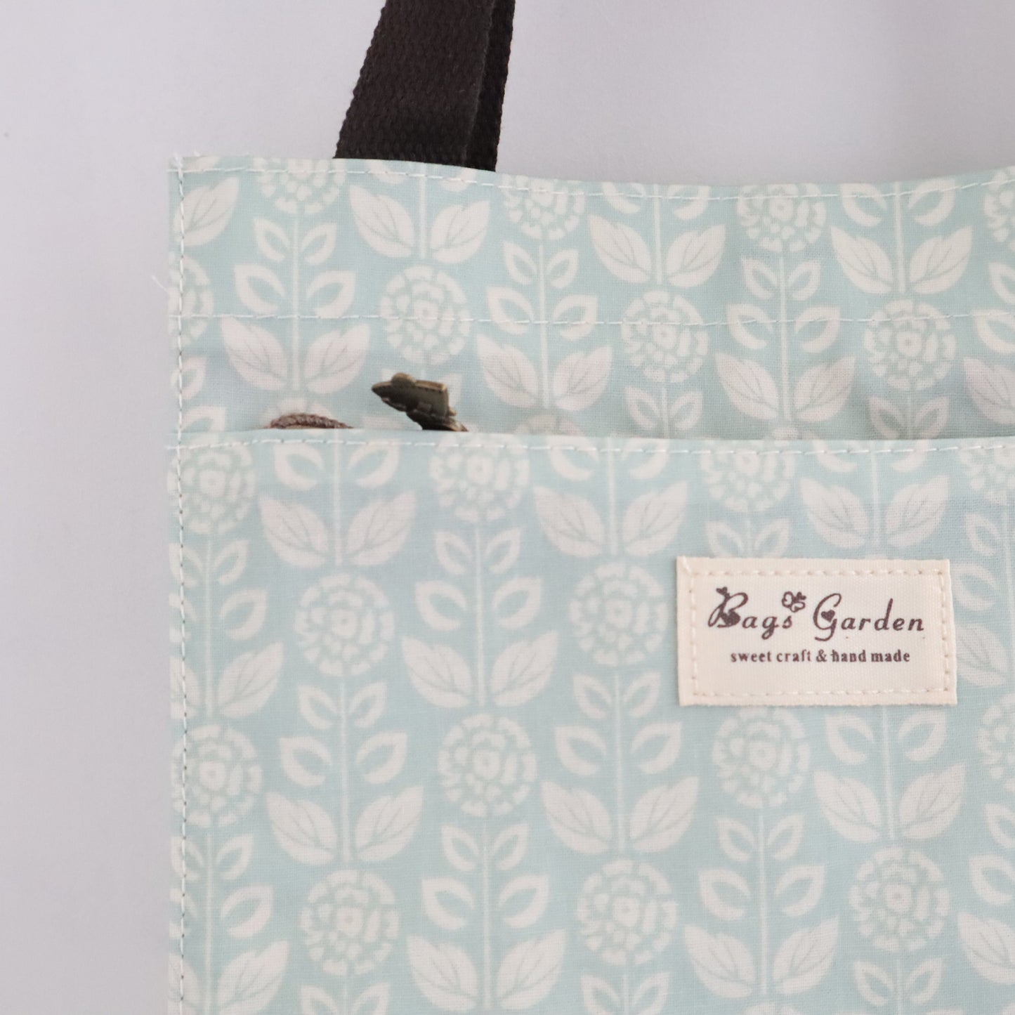 Bags Garden bolso de mano Tote de mano mediana waterproof Botánica mint Bags Garden Bags Garden