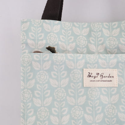 Bags Garden bolso de mano Tote de mano mediana waterproof Botánica mint Bags Garden Bags Garden