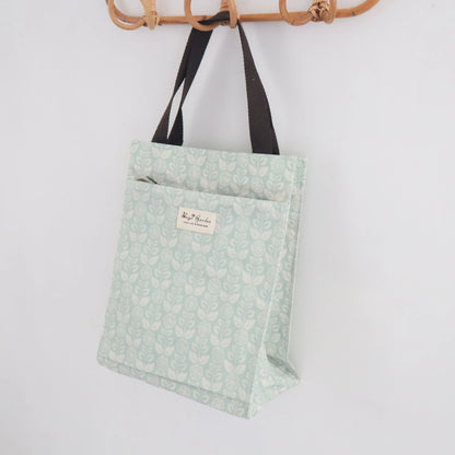 Bags Garden bolso de mano Tote de mano mediana waterproof Botánica mint Bags Garden Bags Garden