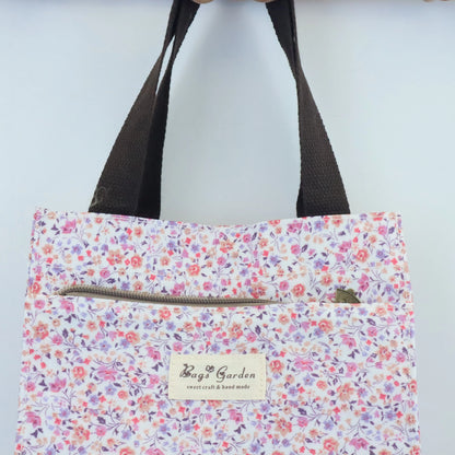 Tote de mano mini waterproof Sauco Bags Garden