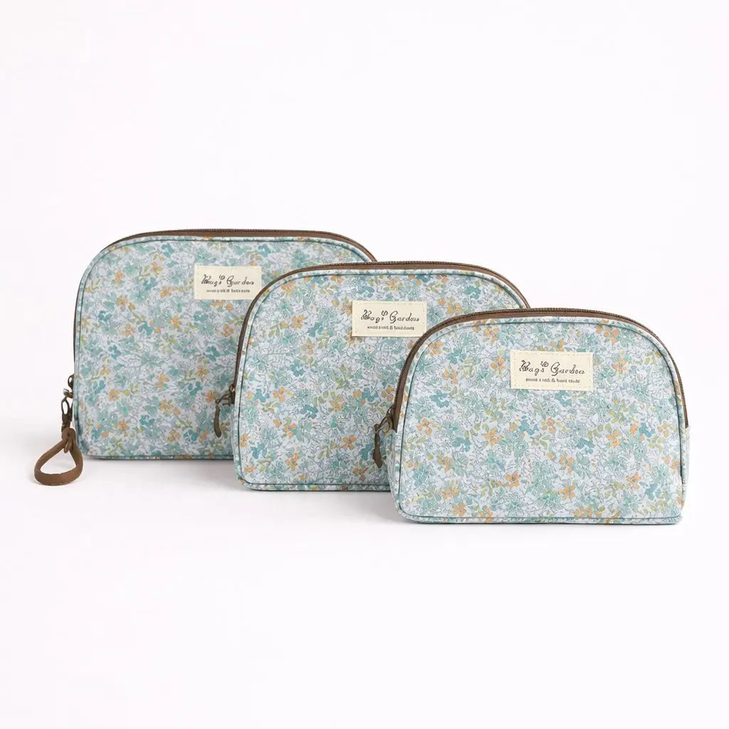 Trío de neceseres waterproof Lima Bags Garden