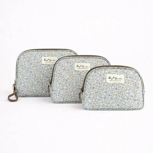 Trío de neceseres waterproof Uva Bags Garden