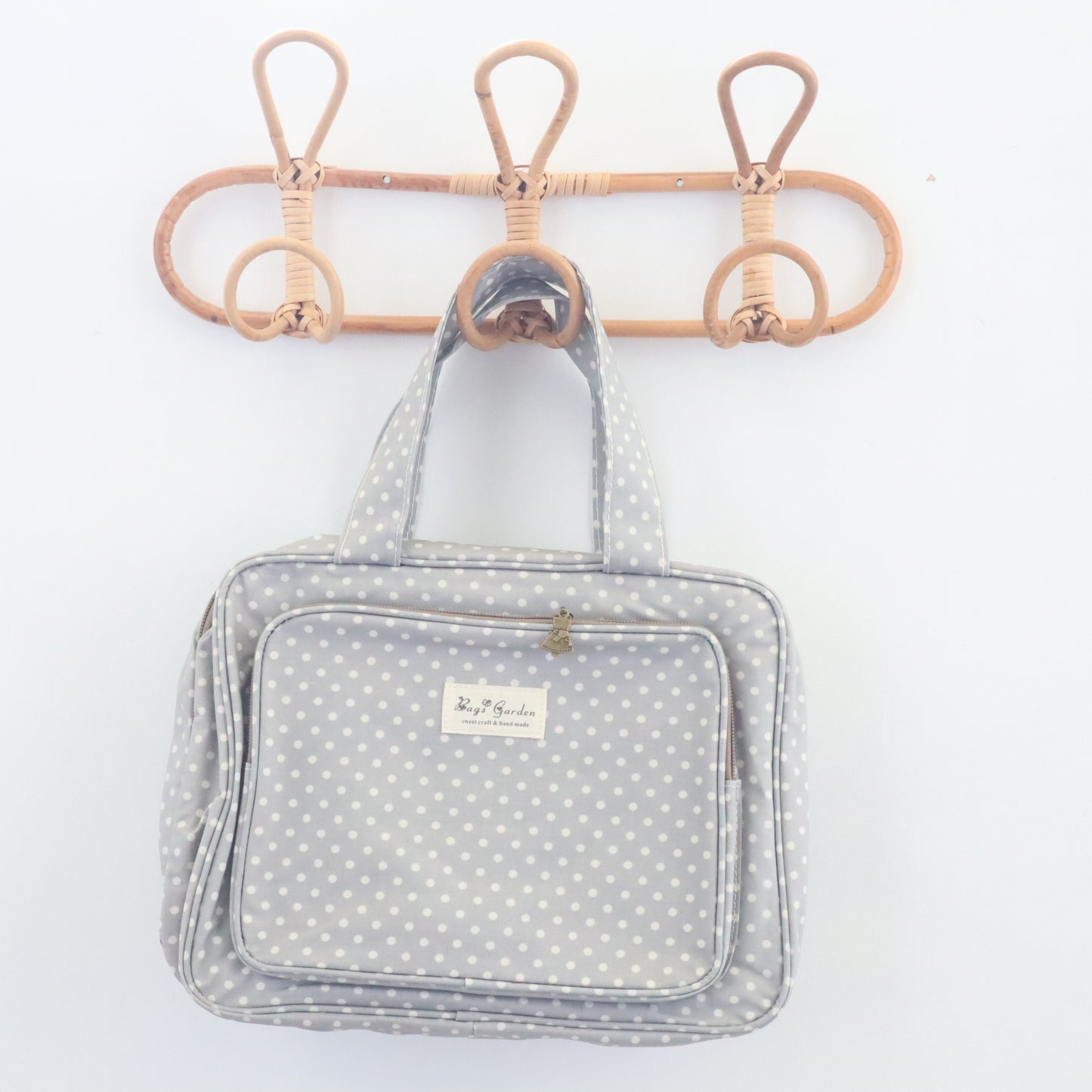 Neceser compartimentos waterproof Lunares Greige Bags Garden