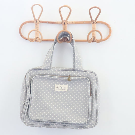 Neceser compartimentos waterproof Lunares Greige Bags Garden