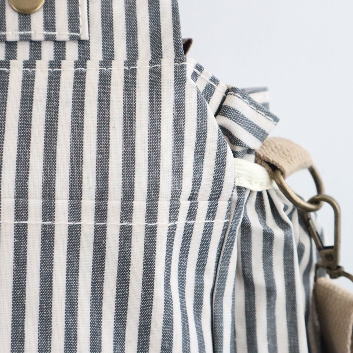 Bolso organizador de carrito impermeable Rayas Negro Bags Garden