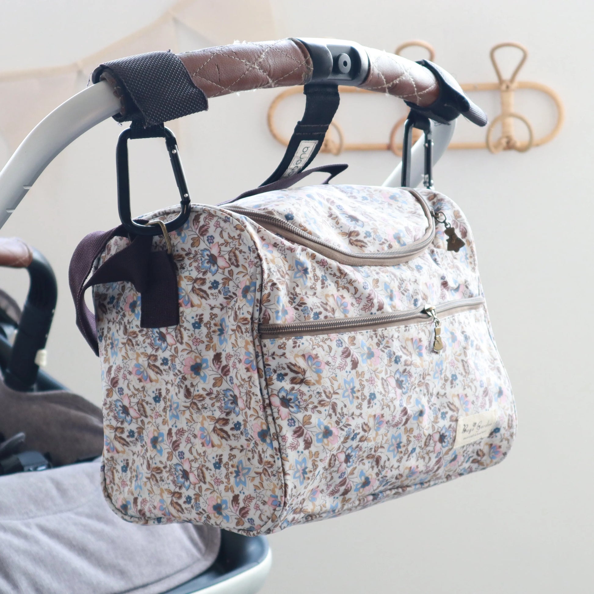 Bolso para carrito de bebe mini Bags Garden Taupé - Bags Garden