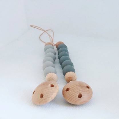 Bags Garden chupetero Chupetero de silicona Antracita Bapum Bapum Kids